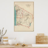 Mt Pleasant, überwältigende Städte Poster (Küche)