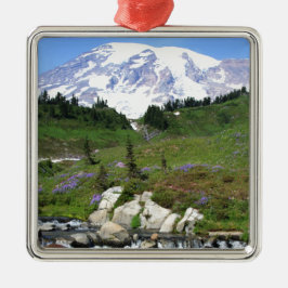 Mt Rainer, Edith-Nebenfluss Silbernes Ornament