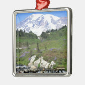 Mt Rainer, Edith-Nebenfluss Silbernes Ornament (Links)