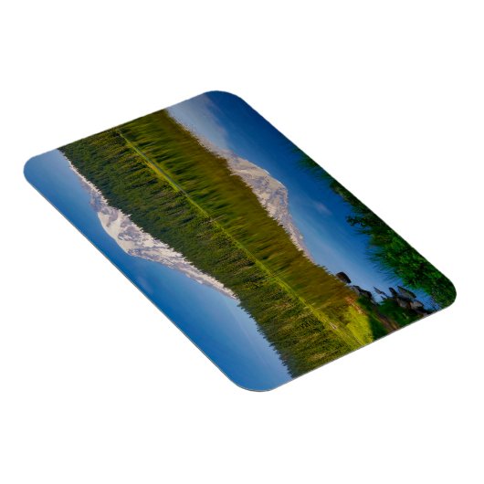 Mt. Rainier and Reflection Lake Magnet (Rechte Seite)