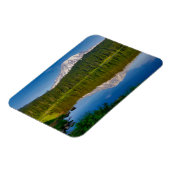 Mt. Rainier and Reflection Lake Magnet (Linke Seite)