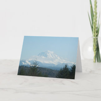 Mt Rainier Card Karte
