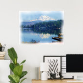 Mt. Rainier Mirror Poster (Heimbüro)