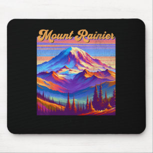 Mt. Rainier National Park Berg Kunst Souvenir Mousepad