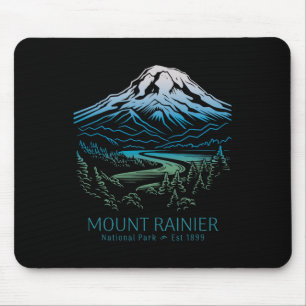 Mt. Rainier Nationalpark Wandern Camping Berg  Mousepad