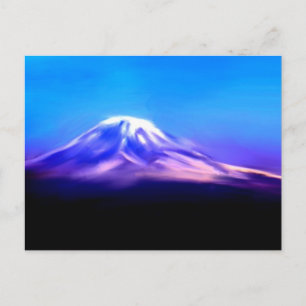 Mt Rainier Postcard Postkarte