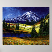 Mt Rainier Poster (Vorne)