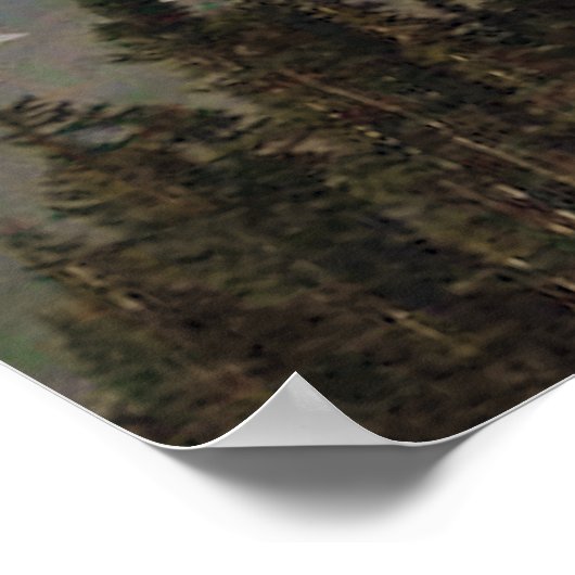 Mt Rainier Poster (Ecke)