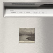 Mt Rainier Steilacoom Beach Magnet (In Situ (Geschirrspüler))