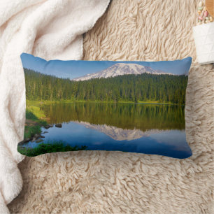 Mt. Rainier und Reflection Lake Lendenkissen