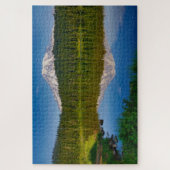Mt. Rainier und Reflection Lake Puzzle (Vertikal)