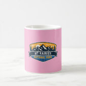 Mt Rainier -Vintage � Spirit of Adventure Kaffeetasse (Mittel)