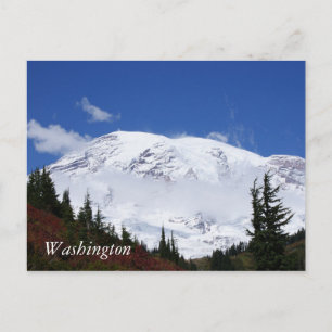 Mt Rainier, Washington Postkarte