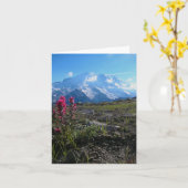 Mt regnerischer karte (Gelbe Blume)