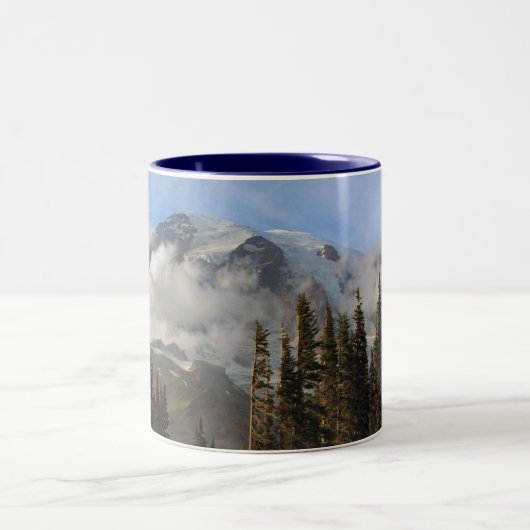 Mt regnerischer zweifarbige tasse (Mittel)