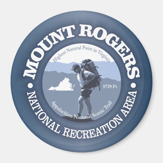 Mt Rogers NRA Magnet (Vorne)
