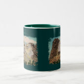 Mt. Rushmore bemalte Kaffeetasse (Mittel)
