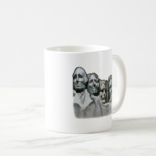 Mt Rushmore Kaffeetasse (VorderseiteRechts)