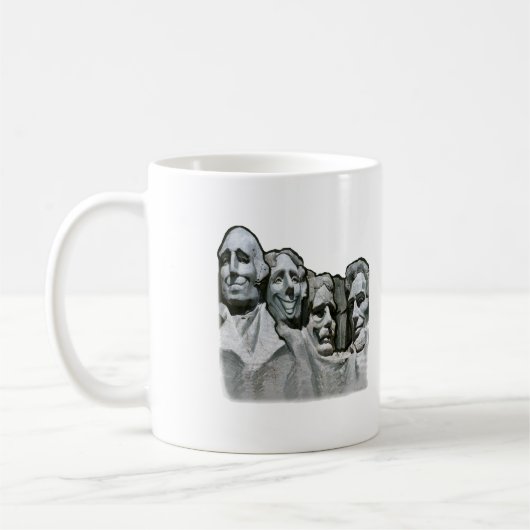Mt Rushmore Kaffeetasse (Links)