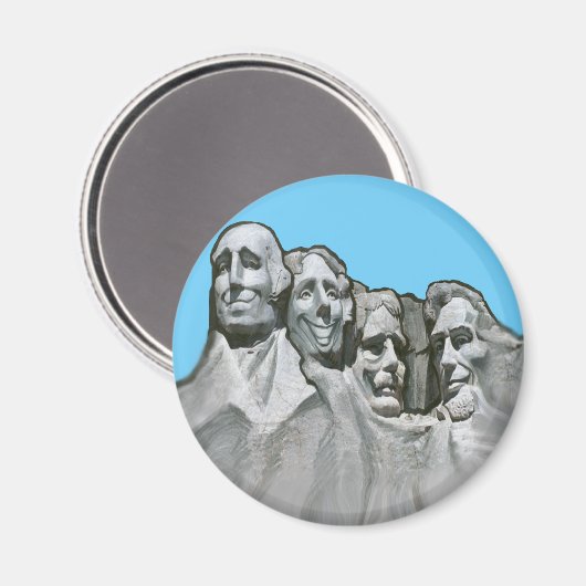 Mt Rushmore Magnet (Vorderseite/Rückseite)