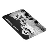 Mt Rushmore Magnet in BW (Rechte Seite)