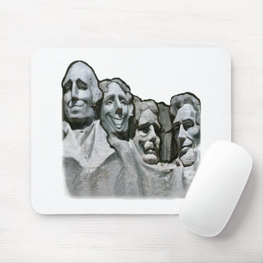 Mt Rushmore Mousepad (Mit Mouse)