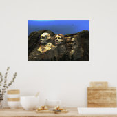 Mt-Rushmore-Plakat Poster (Küche)