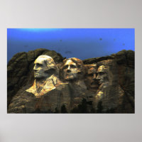 Mt-Rushmore-Plakat