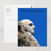 Mt Rushmore Postkarte (Vorne/Hinten)