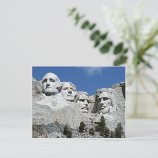 Mt. Rushmore Postkarte (Stehend Vorderseite)