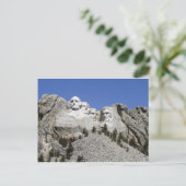 Mt Rushmore Postkarte (Stehend Vorderseite)