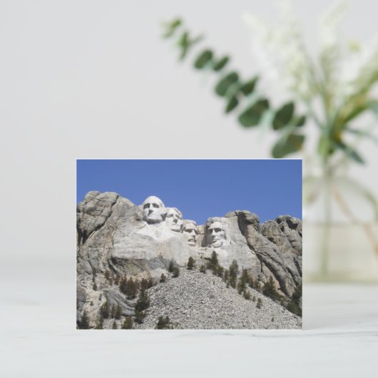 Mt Rushmore Postkarte (Stehend Vorderseite)