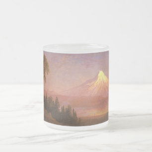 Mt. Saint Helens Water Sky Park Albert Bierstadt Mattglastasse