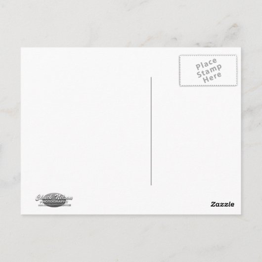 MT SHAST MIT LENTIKULÄR POSTKARTE (Rückseite)