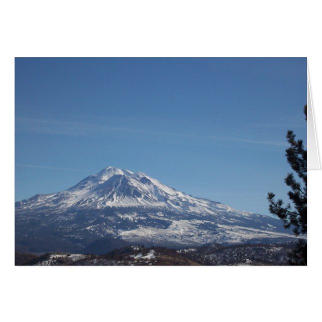Mt Shasta (Vorderseite (Horizontal))