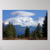 MT SHASTA MIT LENTIKULÄR POSTER (Vorne)