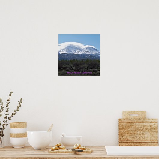 Mt. Shasta Poster (Küche)