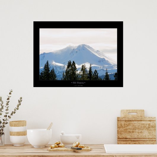 Mt Shasta Poster (Küche)