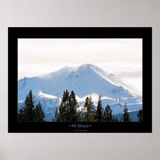 Mt Shasta Poster (Vorne)