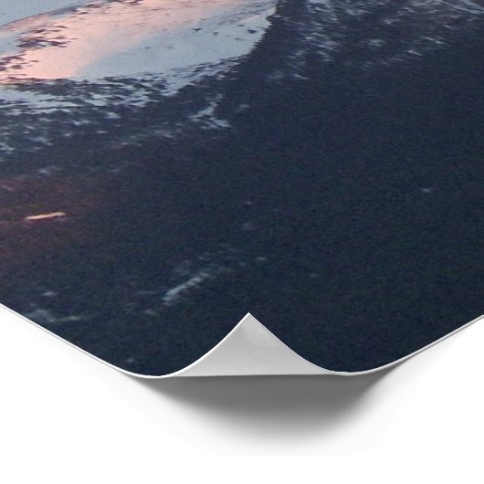 Mt. Shasta Poster (Ecke)