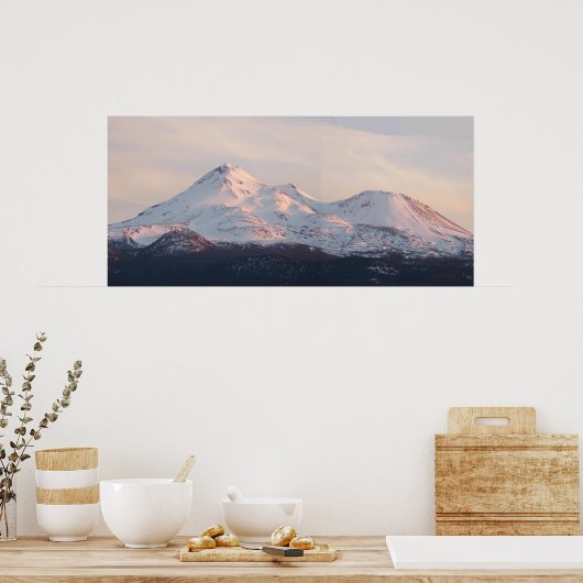 Mt. Shasta Poster (Küche)