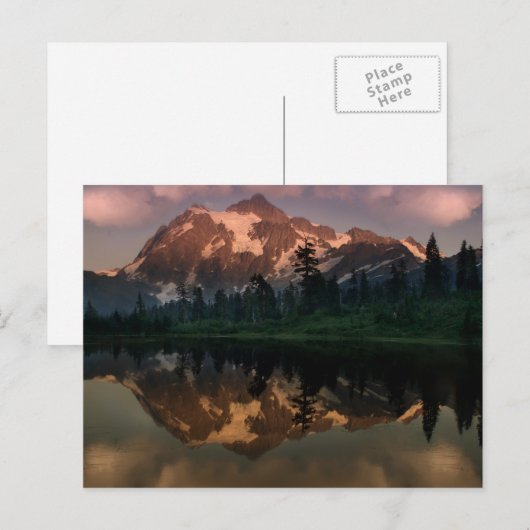 Mt. Shuksan Postkarte (Vorne/Hinten)