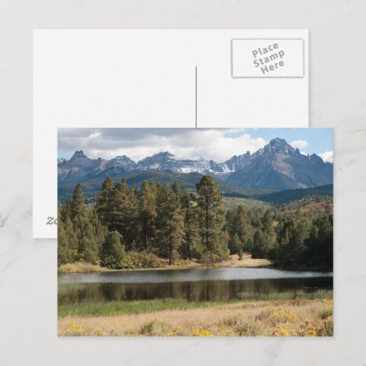 Mt. Sneffels Postkarte (Vorne/Hinten)