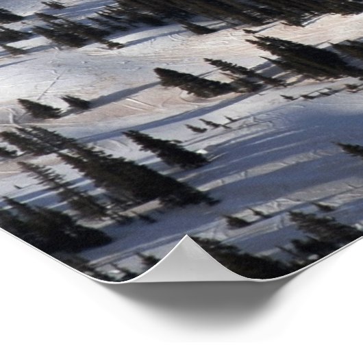 Mt Snoopy Poster (Ecke)