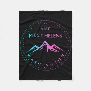 Mt. St. Helens Washington Bergsteigen Wandern Fleecedecke