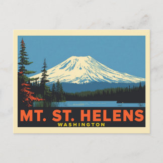 Mt. St. Helens Washington Postkarte