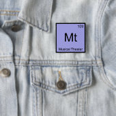 Mt - Symbol für das Musical Theater Chemistry Elem Button (Beispiel)