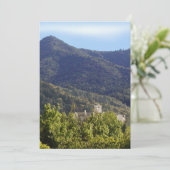 Mt Tamalpais Einladung benutzerdefinierbar (Stehend Vorderseite)