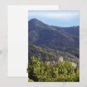 Mt Tamalpais Einladung benutzerdefinierbar (Vorne/Hinten)