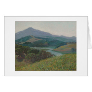 Mt. Tamalpais von Corte Madera Nebenfluss (1153)